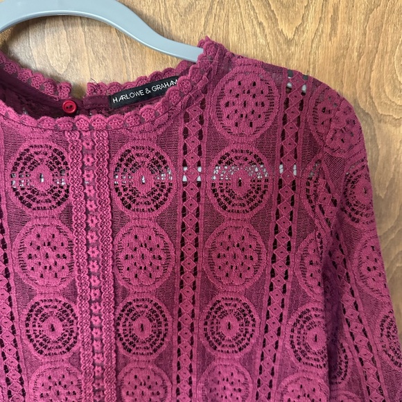 Maroon blouse - Picture 2 of 6